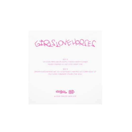 Girls Love Horses Vinyl Record - Signed By Wiz