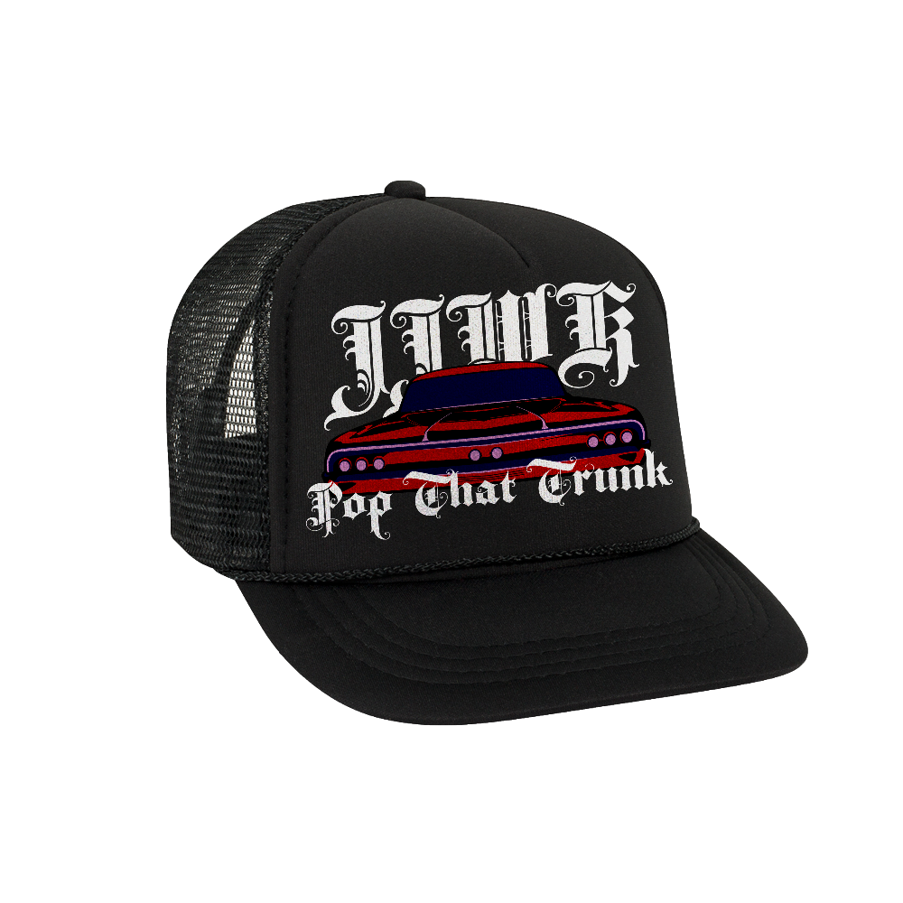 Juicy J x Wiz Khalifa Pop That Trunk Trucker Hat