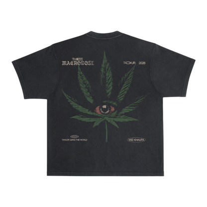 Macrodose Seeing Eye Leaf Tee