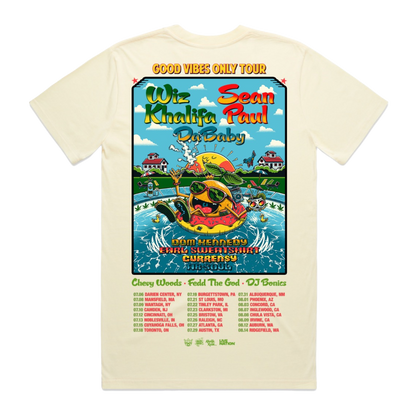 Good Vibes Only Tour Poster Shirt