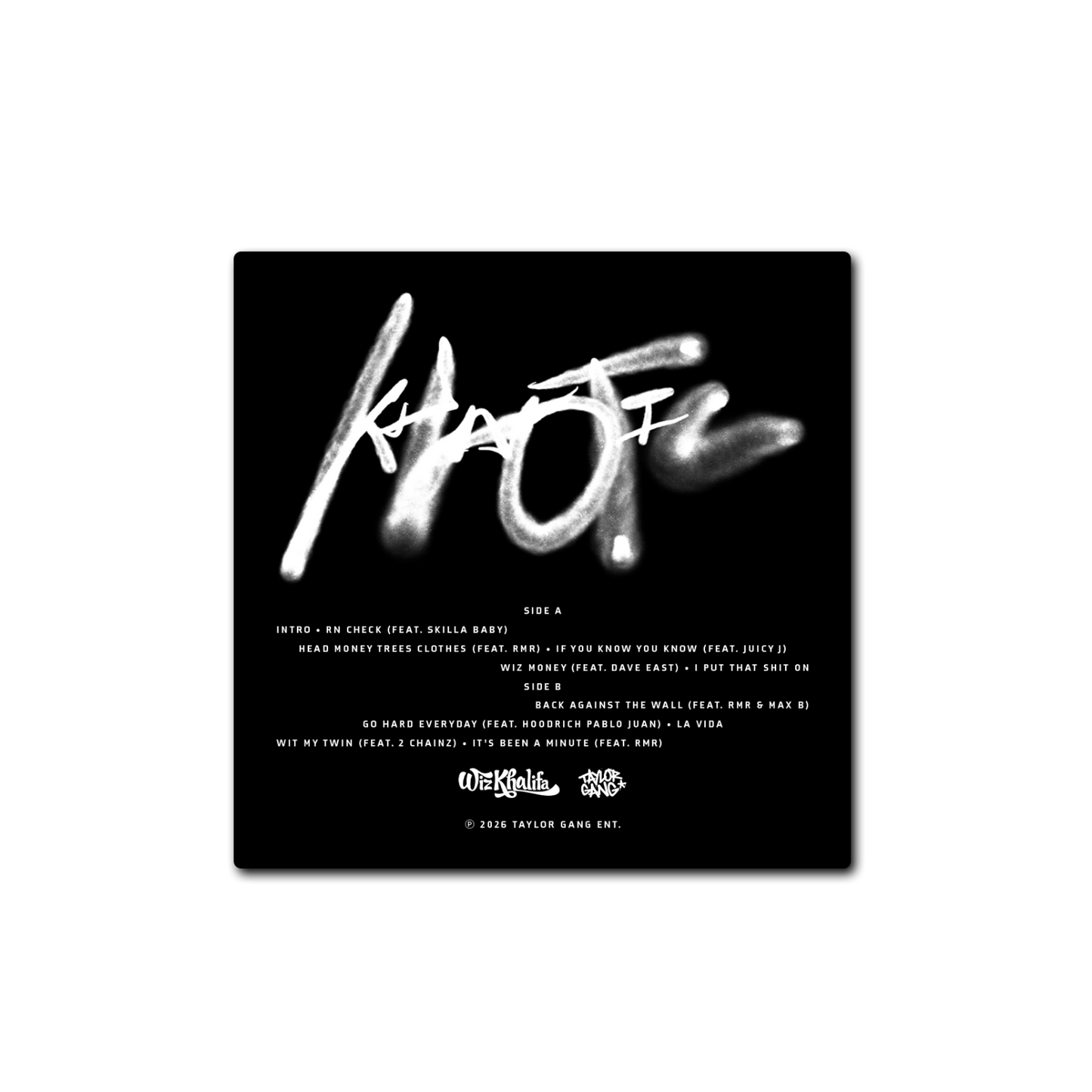 Khaotic Vinyl Record - Signed by Wiz