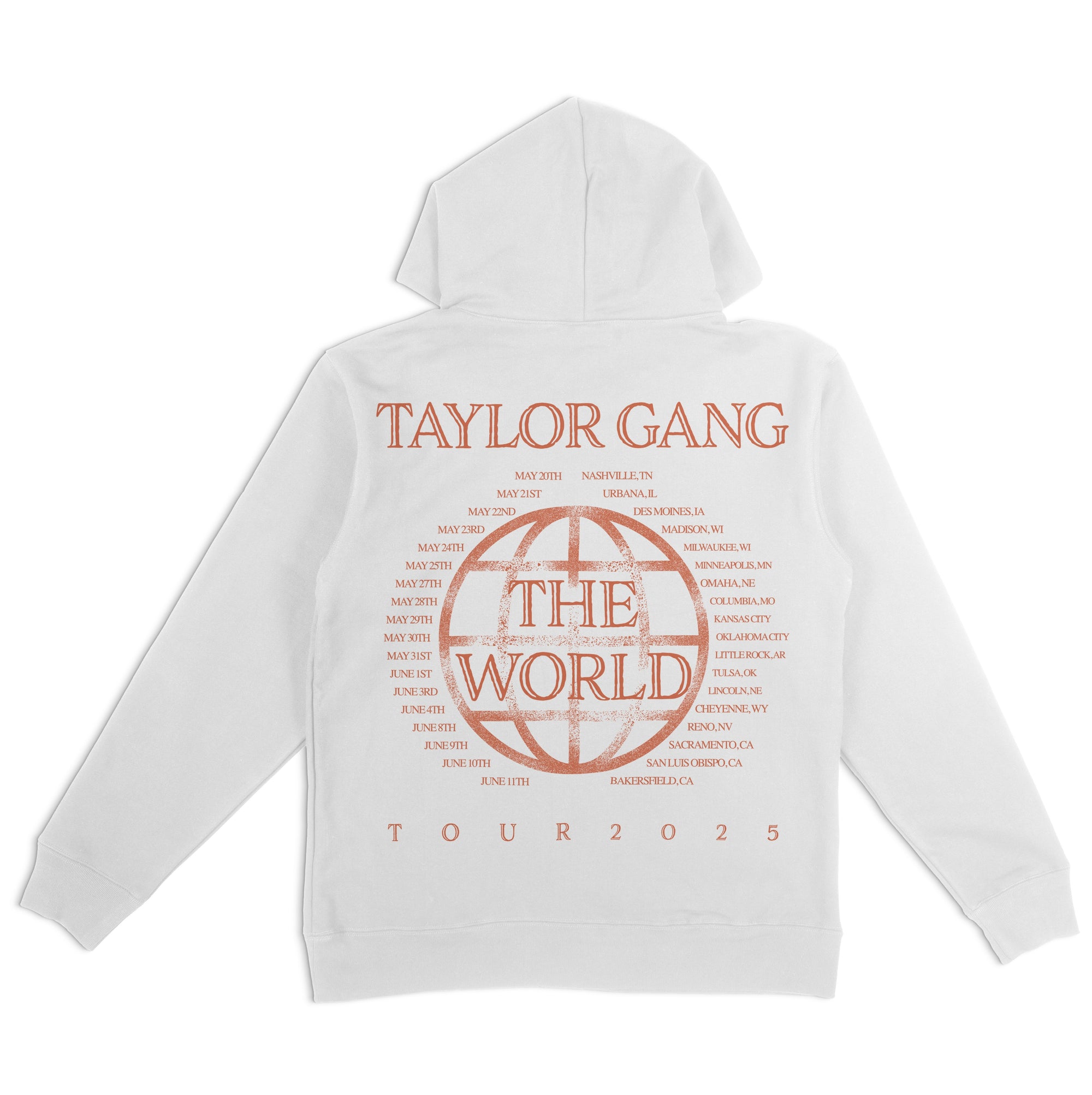 KOJ2 TGTW Tour Hoodie (WHT)