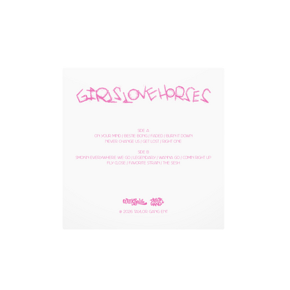 Girls Love Horses Vinyl Record - Signed By Wiz
