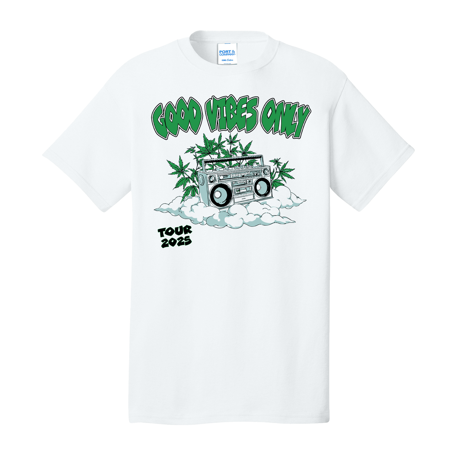 Good Vibes Only Tour Stereo Tee