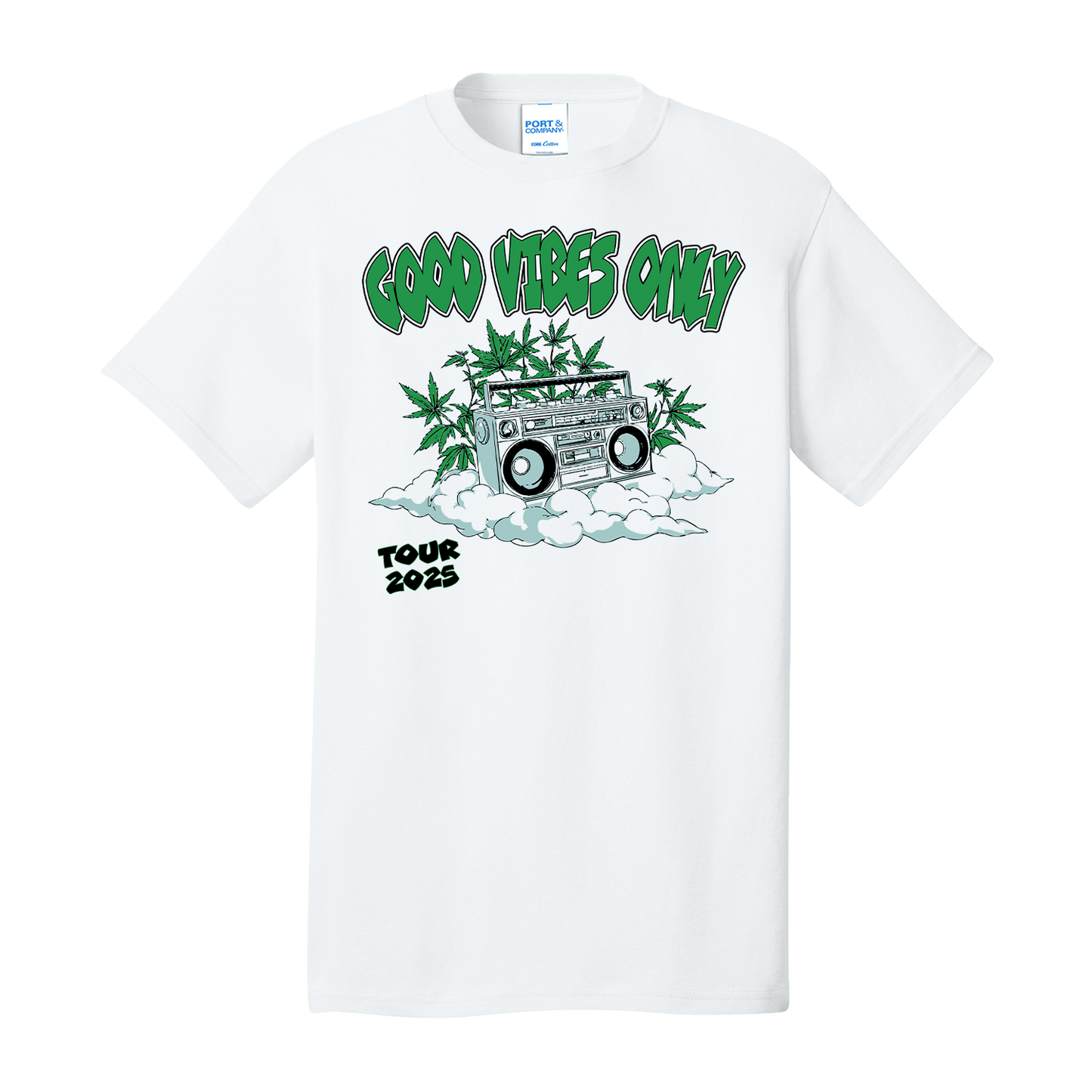 Good Vibes Only Tour Stereo Tee