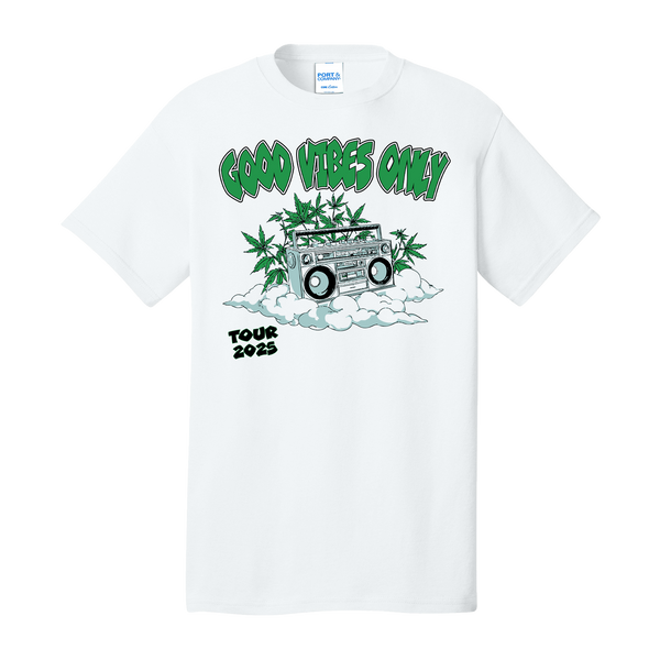 Good Vibes Only Tour Stereo Tour Tee – Wiz Khalifa