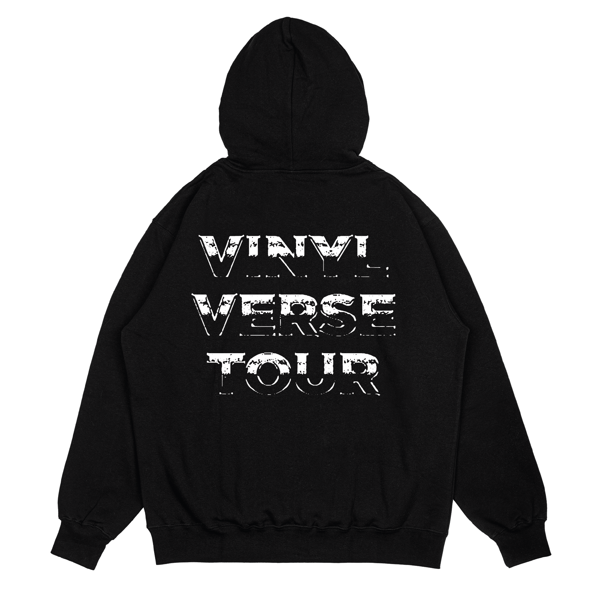 WK Stamp Black Hoodie