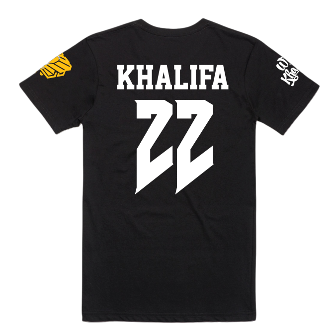 Pittsburgh Knights Khalifa 22 Jersey T-Shirt